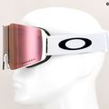 Occhiali da sci Oakley Fall Line M bianco opaco/prizm oro rosa 10