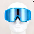 Oakley Line Miner M b1b viola/prizm zaffiro iridium occhiali da sci 7