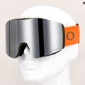 Occhiali da sci Oakley Fall Line L arancio/nero iridium 7