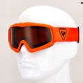 Occhiali da sci Rossignol Raffish S arancio/arancio per bambini 9