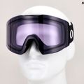 Occhiali da sci Oakley Fall Line L nero opaco/prizm neve trasparente 10