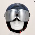 Rossignol Casco da sci per bambini Whoopee Visor Impacts blu scuro 13