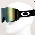 Occhiali da sci Oakley Fall Line M nero opaco/prizm oro salvia 10
