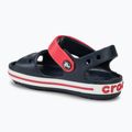Crocs Crockband Bambini Sandalo navy/rosso 3