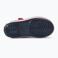 Crocs Crockband Bambini Sandalo navy/rosso 4