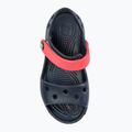 Crocs Crockband Bambini Sandalo navy/rosso 5