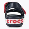 Crocs Crockband Bambini Sandalo navy/rosso 6