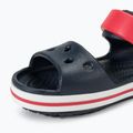 Crocs Crockband Bambini Sandalo navy/rosso 7