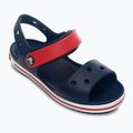 Crocs Crockband Bambini Sandalo navy/rosso 8