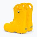 Crocs Handle Rain Boot Bambini giallo 3