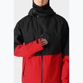 Giacca da snowboard 686 Hydra Thermagraph da uomo, colorblock rosso vero 5
