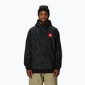 Felpa da snowboard uomo 686 Bonded Fleece black fracture print