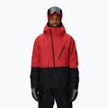 Giacca da snowboard uomo 686 Hydra Thermagraph true red colorblock
