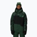 Giacca da snowboard uomo 686 Geo Insulated moss green colorblock