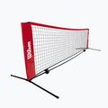 Rete da tennis Wilson Starter Ez Tennis Net 6.1 m nera/rossa