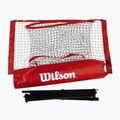 Rete da tennis Wilson Starter Ez Tennis Net 6.1 m nera/rossa 3