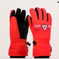 Guanto da sci Rossignol Jr Roc Impr G sport rosso da bambino 6
