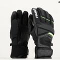 Guanto da sci Reusch Storm R-TEX XT nero/nero melange/verde neon 9