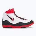 Scarpe da wrestling Nike Inflict 3 bianco/rosso/nero 2