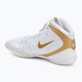 Scarpe da boxe Nike Freek bianco/oro metallico/grigio freddo 3