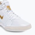 Scarpe da boxe Nike Freek bianco/oro metallico/grigio freddo 7