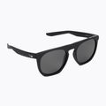 Occhiali da sole con lenti polarizzate Nike Flatspot P nero opaco/grigio argento