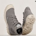 Scarpe Palladium Pampa HI donna in flanella grigia 15