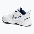 Scarpe da ginnastica da uomo Nike Air Monarch IV bianco / argento metallico 3