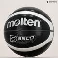 Pallacanestro Molten B6D3500-KS nero/argento misura 6 6