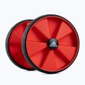 Ruote per esercizi - 2 pezzi adidas rosso ADAC-11604 3