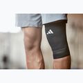 Fascia compressiva adidas Performance Knee Support nero/bianco 3