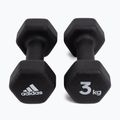 manubri adidas 2x3 Kg nero ADWT-10003 3