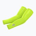 Manicotti compressivi adidas Climacool Compression Arm Sleeves lucid lemon