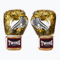 Guanti da boxe Twins Special Fancy FBGVL3-52 bianco/oro