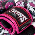 Guanti da boxe Twins Special Fancy FBGVL3-53 Skull rosa/nero 5