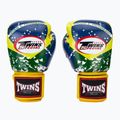 Twins Special FBGVL3-44 Guantoni da boxe Brasil giallo/rosso/blu