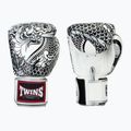Guantoni da boxe Twins Special Fancy FBGVL3-52 bianco/argento 3