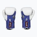 Guanti da boxe Twins Special BGVL6 bianco/blu 2