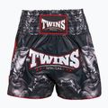 Pantaloncini da allenamento Twins Special Muay Thai Twins Kabuki black/white/red