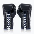 Fairtex Pro Competition Pollice bloccato Guantoni da boxe in pelle blu 2
