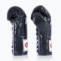 Fairtex Pro Competition Pollice bloccato Guantoni da boxe in pelle blu 3