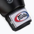 Guanti da boxe neri Fairtex Universal "Tight-Fit" Design 6