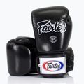 Guanti da boxe neri Fairtex Universal "Tight-Fit" Design 2