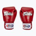 Guanti da boxe rossi Fairtex Universal "Tight-Fit" Design 2