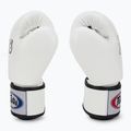 Guanti da boxe bianchi Fairtex Universal "Tight-Fit" Design 4