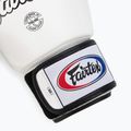 Guanti da boxe bianchi Fairtex Universal "Tight-Fit" Design 6