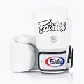 Guanti da boxe bianchi Fairtex Universal "Tight-Fit" Design 2