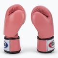 Guantoni da boxe rosa Fairtex Universal "Tight-Fit" Design 4