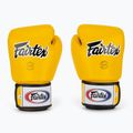 Guantoni da boxe gialli Fairtex Universal "Tight-Fit" Design 2