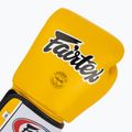 Guantoni da boxe gialli Fairtex Universal "Tight-Fit" Design 5